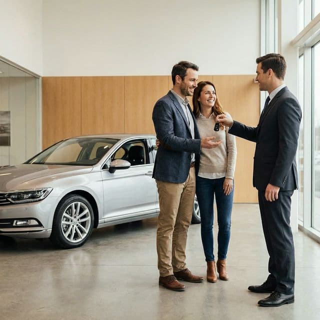 Secure car handover process